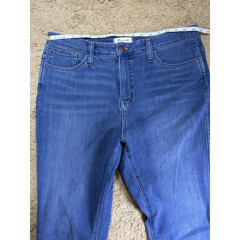 Madewell Curvy Roadtripper Jegging Jeans Women 32 Skinny Hi-Rise Preppy - Picture 8 of 12
